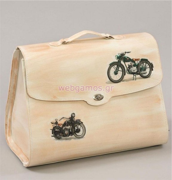 Τσάντα Βάπτισης Decoupage μηχανή (07447)