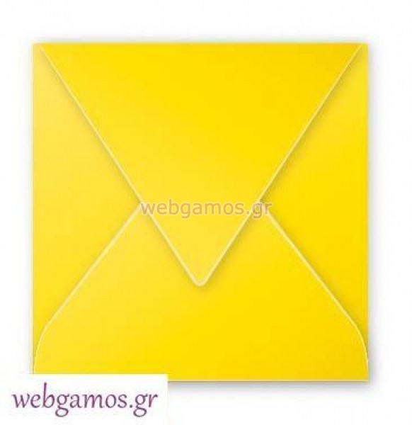Φάκελος κίτρινο ήλιου 12 x 12 εκ (3212018)