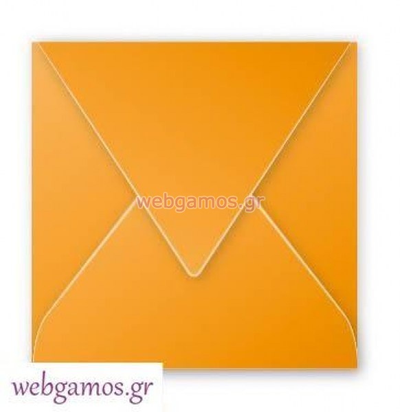 Φάκελος πορτοκαλί caρucine 12 x 12 εκ (3212096)