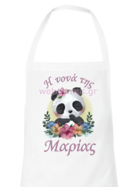Ποδία Νονού Αρκουδάκι Panda Λουλούδια (8536241)