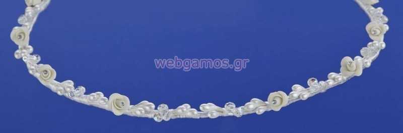 Στέφανα Γάμου πορσελάνης (395)