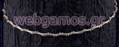 Στέφανα Γάμου επάργυρα (4604)