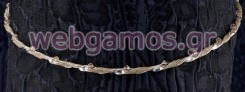 Στέφανα Γάμου επάργυρα (4607)