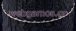 Στέφανα Γάμου επάργυρα (4627)