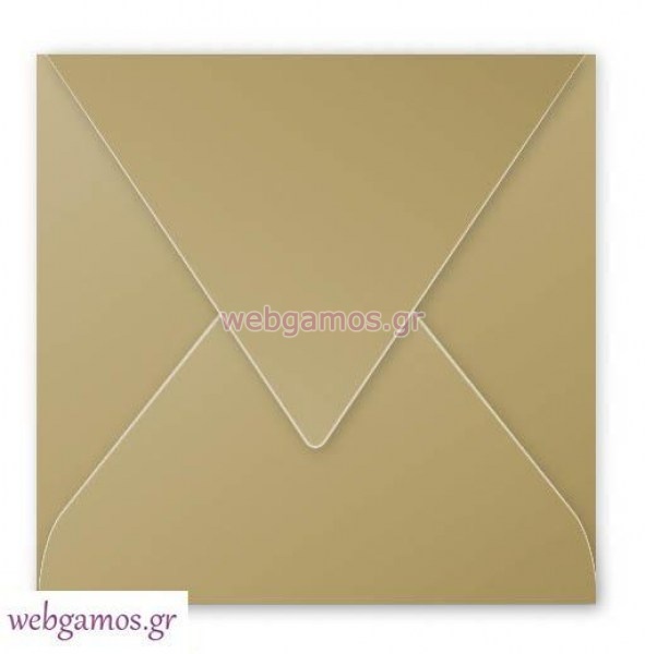 Φάκελος χρυσό 16.5 x 16.5 εκ (3250083)