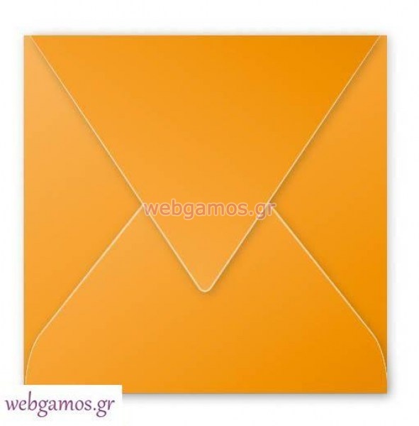 Φάκελος πορτοκαλί caρucine 16.5 x 16.5 εκ (325383)