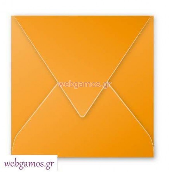 Φάκελος πορτοκαλί caρucine 14 x 14 εκ (325388)