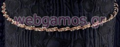 Στέφανα Γάμου ασημένια (704)