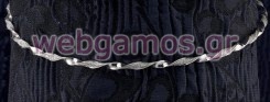 Στέφανα Γάμου ασημένια (720)