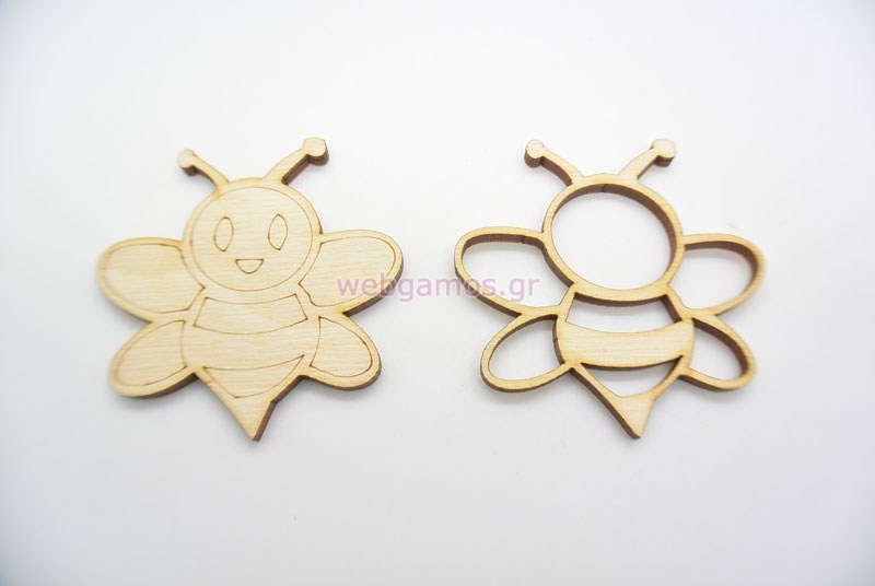 Ξύλινο Διακοσμητικό Μέλισσα (500339)