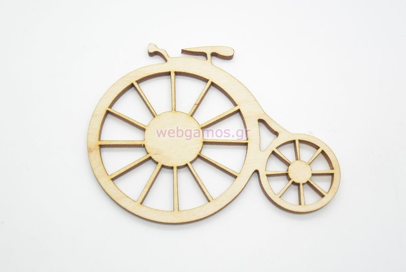 Ξύλινο Διακοσμητικό Ποδήλατο vintage (500423)