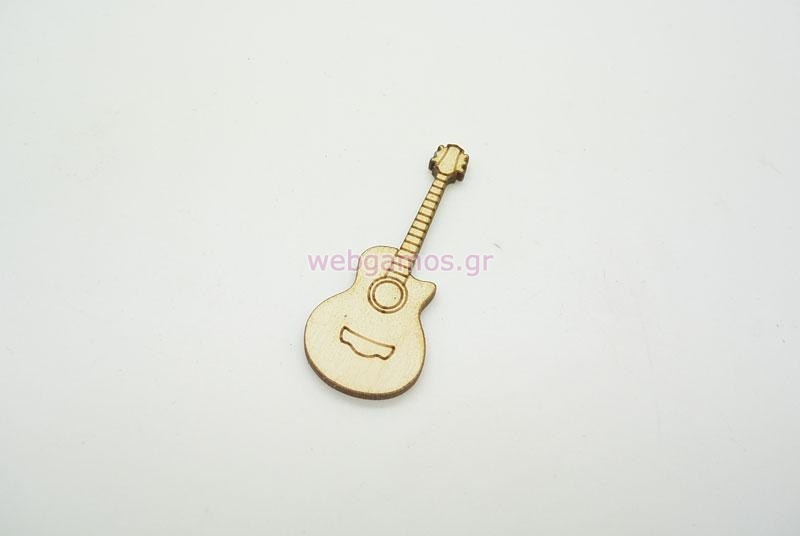 Ξύλινη Διακοσμητική ακουστική κιθάρα (011600057)