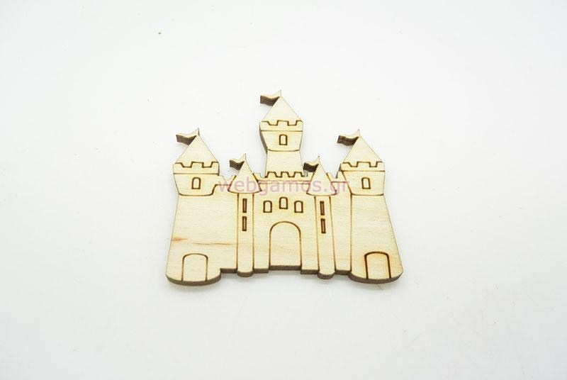Ξύλινο Διακοσμητικό κάστρο (011600061)