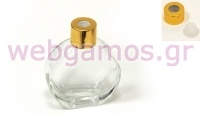 ΜΠΟΥΚΑΛΑΚΙ ΓΥΑΛΙΝΟ 7.2cm x 9cm ΓΙΑ ΑΡΩΜΑΤΙΚΟ ΧΩΡΟΥ 70ml 0503267