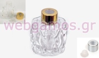 ΜΠΟΥΚΑΛΑΚΙ ΓΥΑΛΙΝΟ 100ml ΓΙΑ ΑΡΩΜΑΤΙΚΟ ΧΩΡΟΥ 8.3cm 0503271