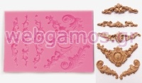 ΚΑΛΟΥΠΙ ΣΙΛΙΚΟΝΗΣ ΒΙΝΤΑΖ ΜΠΟΡΝΤΟΥΡΕΣ 8.5cm x 11.3cm 439 0515099