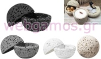 ΒΑΖΟ ΑΠΟ ΠΟΡΟΛΙΘΟ ΜΠΑΛΑ ΚΑΠΑΚΙ 10cm 0515353
