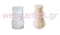 ΚΑΛΟΥΠΙ ΣΙΛΙΚΟΝΗΣ ΧΙΟΝΙΑΝΘΡΩΠΟΣ 8cm 0515438