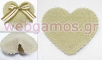ΠΟΥΓΚΙ ΚΑΡΔΙΑ ΦΥΣΙΚΟ ΤΗΣ ΑΜΜΟΥ 12cm x 12cm 0527114