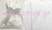 ΠΟΥΓΚΙ ΑΣΠΡΟ 12.5cm x 17cm ΓΝΗΣΙΟ ΒΕΛΟΥΔΟ ΜΕ ΑΝΑΓΛΥΦΑ ΣΧΕΔΙΑ 0527344
