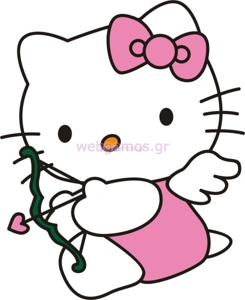Ξύλινο Διακοσμητικό Hello Kitty
